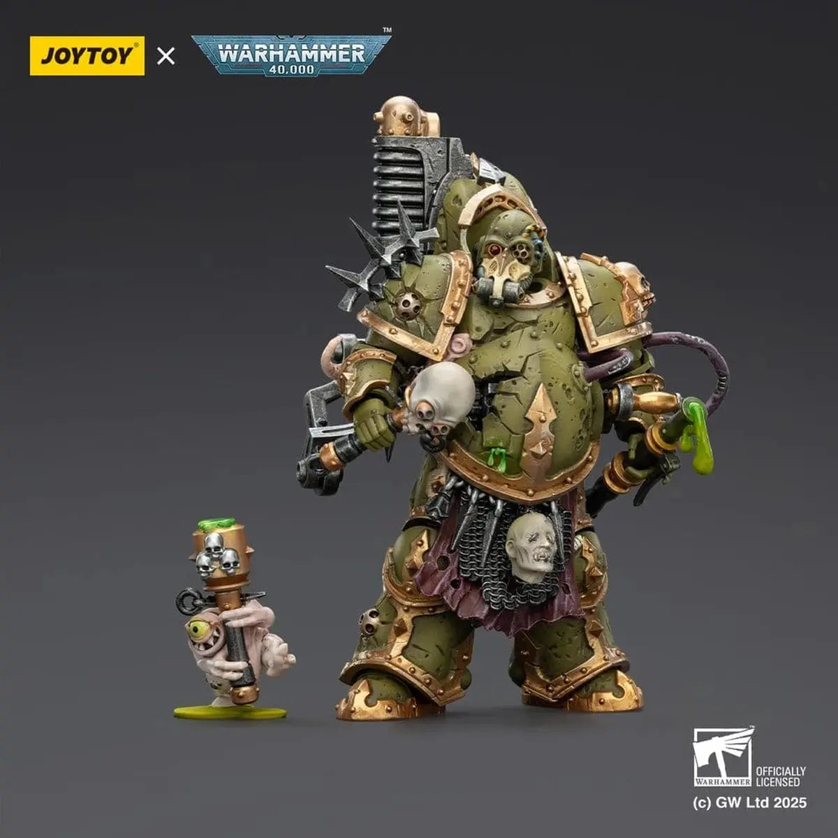 Warhammer 40,000 figurine Death Guard Foul Blight spawn with Plague Sprayer 12 cm - Image 4