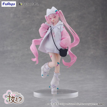 Hatsune Miku statuette PVC Tenitol Sakura Miku Cool style [petit] 19 cm - Image 1