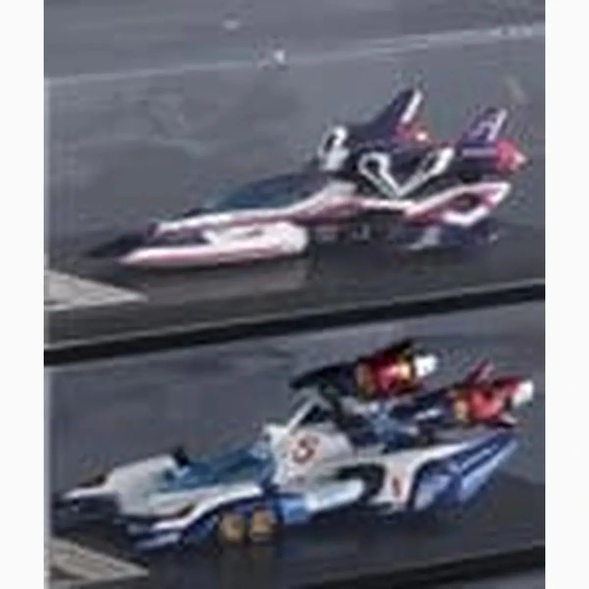 Future GPX Cyber pack 2 Formula véhicules vAsurada AKF-0/G spiral boost mode & OGRE AN-21 super Aero boost mode Set Heritage Edition 9 cm - Image 2