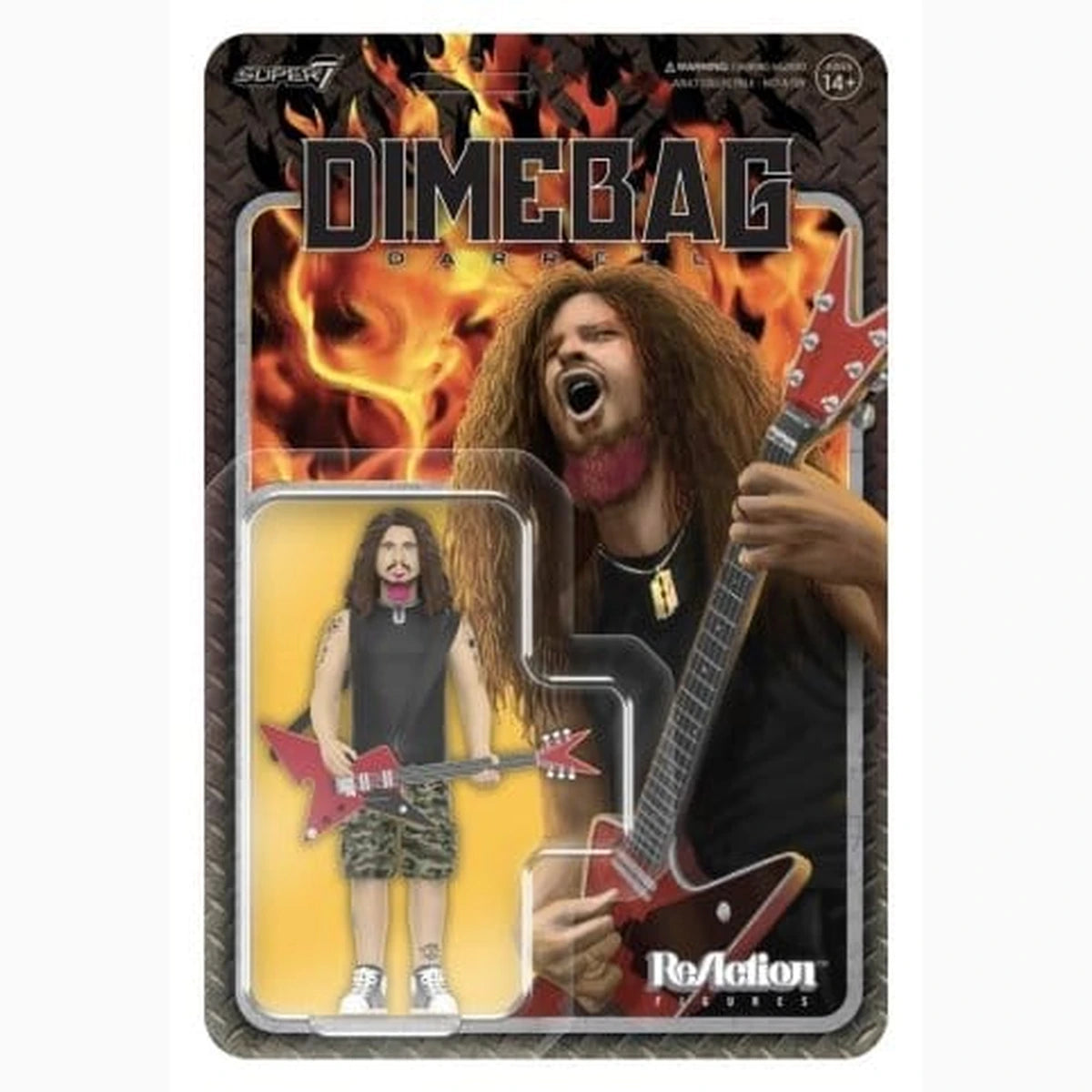 Dimebag Darrell ReAction figurine Wave 01 Dimebag Darrell Culprit - Image 1