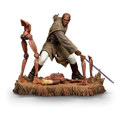 Star Wars statuette 1/10 Art Scale Mace Windu 18 cm - Image 3