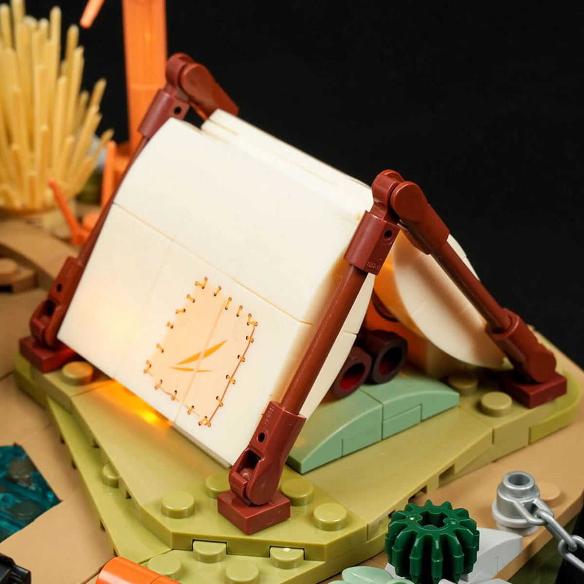 Lumibricks The Old West 14008 Cowboy Camp - Image 3
