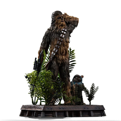 Star Wars Episode VI Art Scale Statue 1/10 Chewbacca and Tokkat 22 cm - Image 5