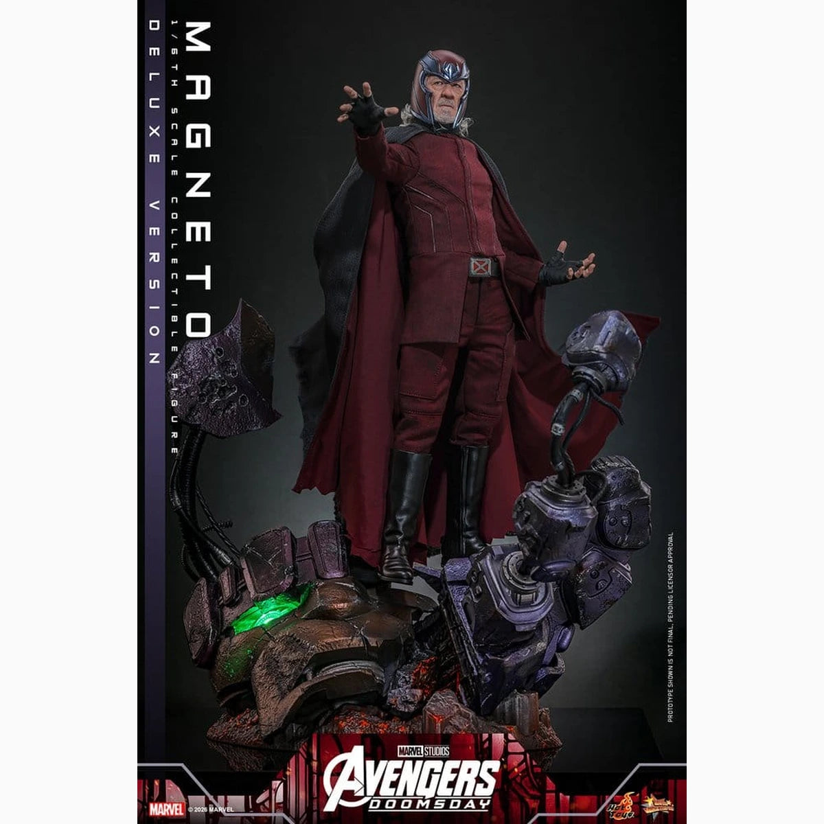 Avengers: Doomsday Movie Masterpiece figurine 1/6 Magneto (Deluxe Version) 30 cm - Image 5