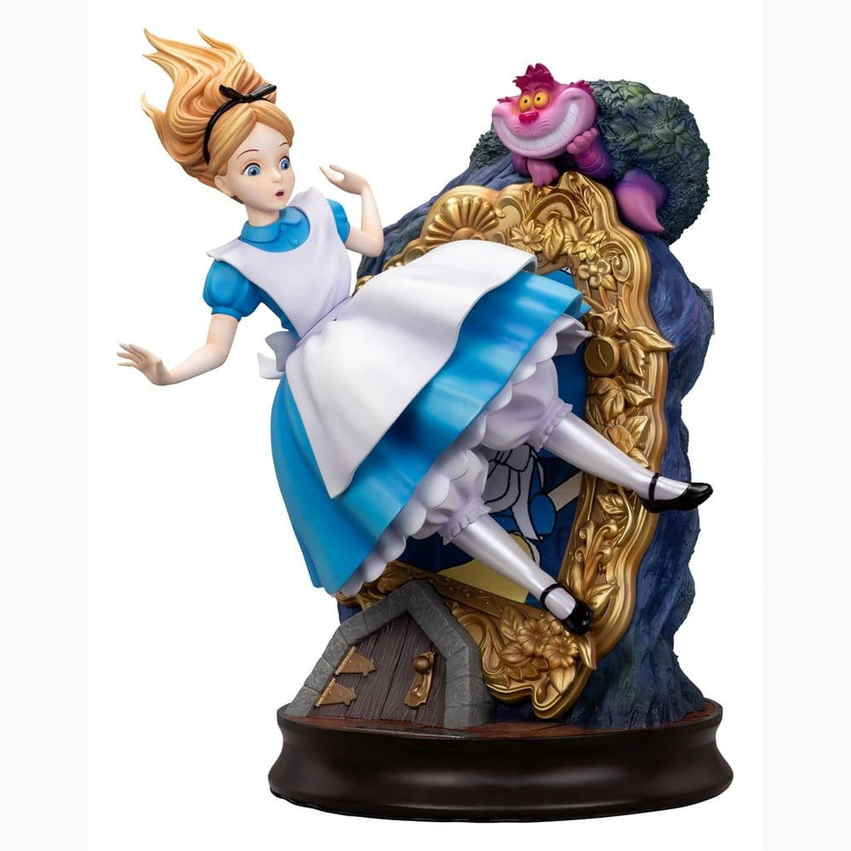Alice au pays des merveilles Master Craft Statue Alice & The Cheshire Cat 40 cm - Image 1