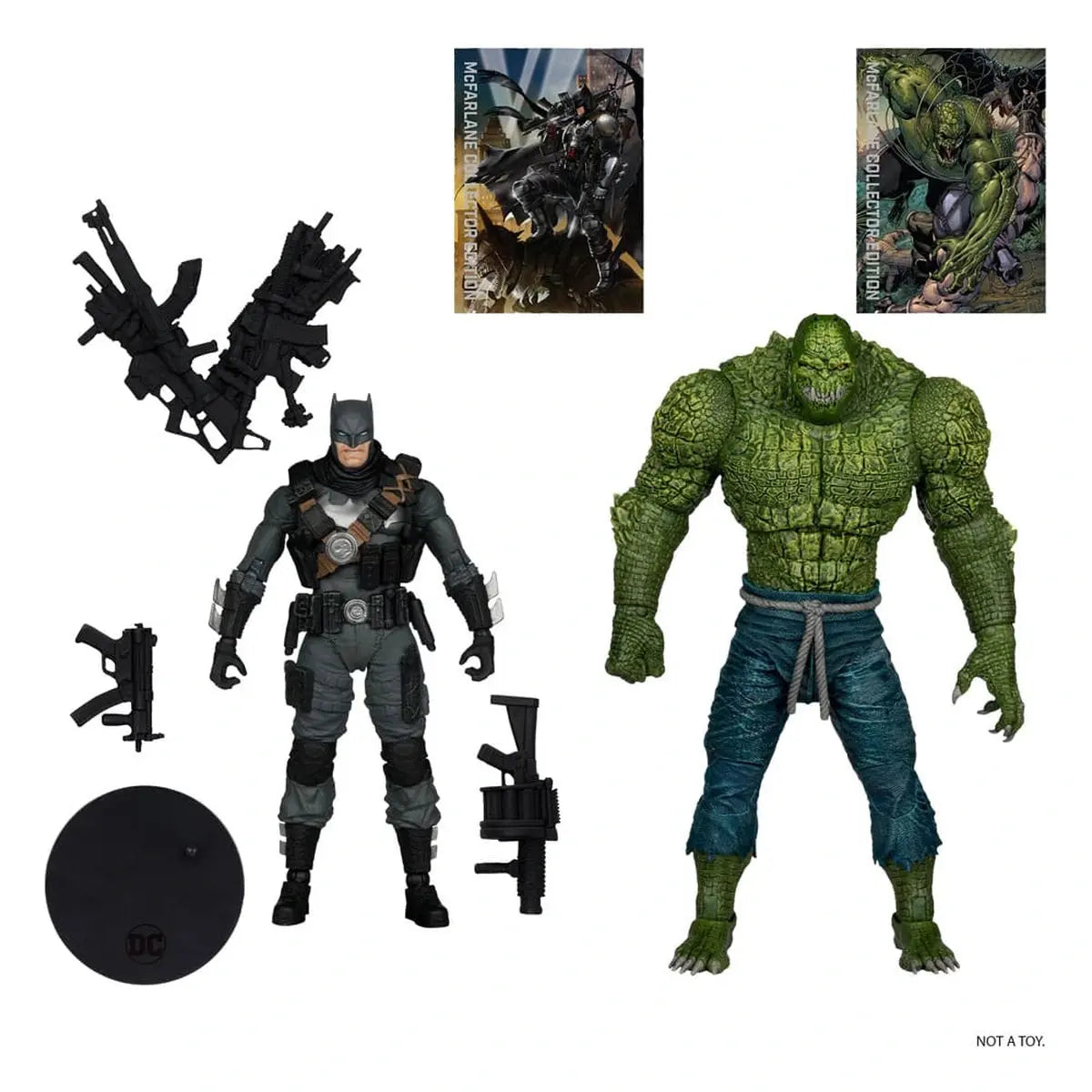 DC Multiverse McFarlane Collector Edition pack 2 figurines #03 Batman vs. Killer Croc 18 cm - Image 5