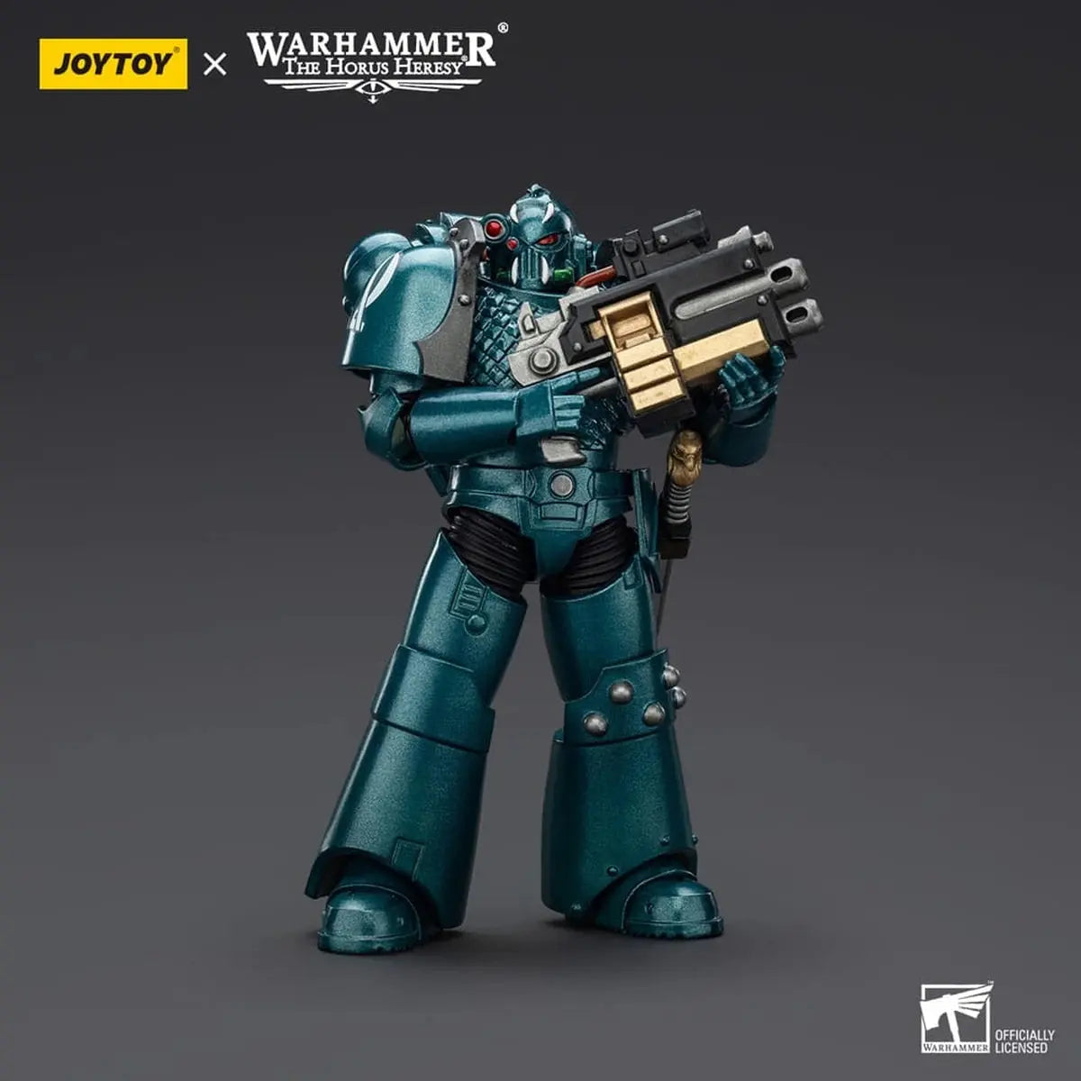 Warhammer The Horus Heresy figurine Alpha Legion Head hunter With Banestrike Combi-Bolter And Power Dagger 20 cm - Image 4