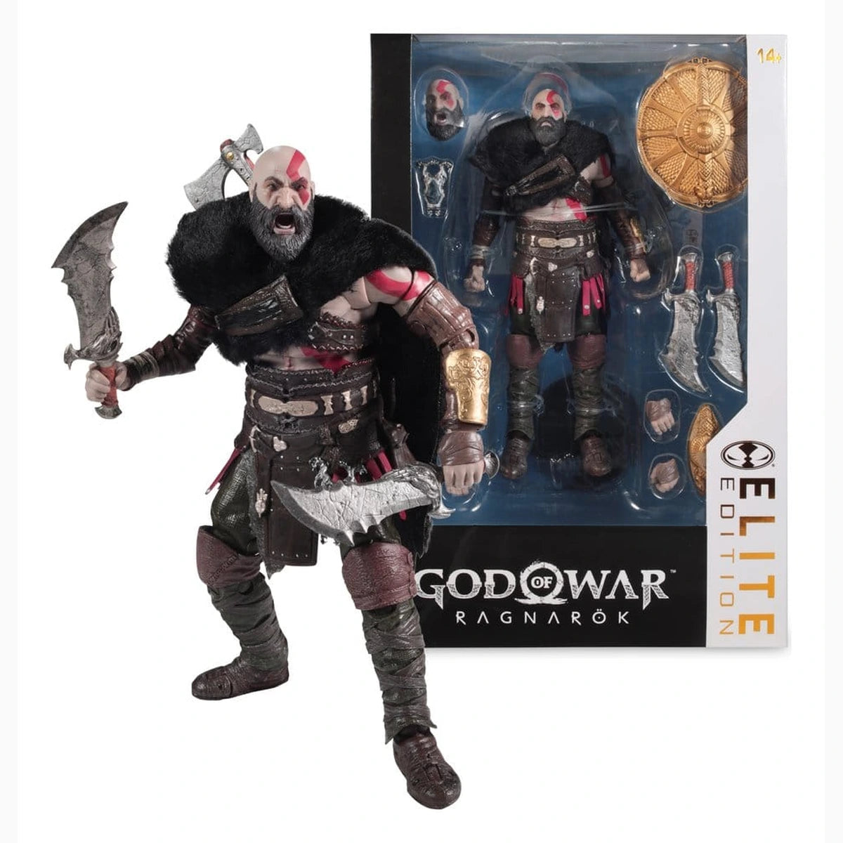 God of War Ragnarok McFarlane Elite Edition Deluxe figurine Kratos #18 18 cm - Image 4