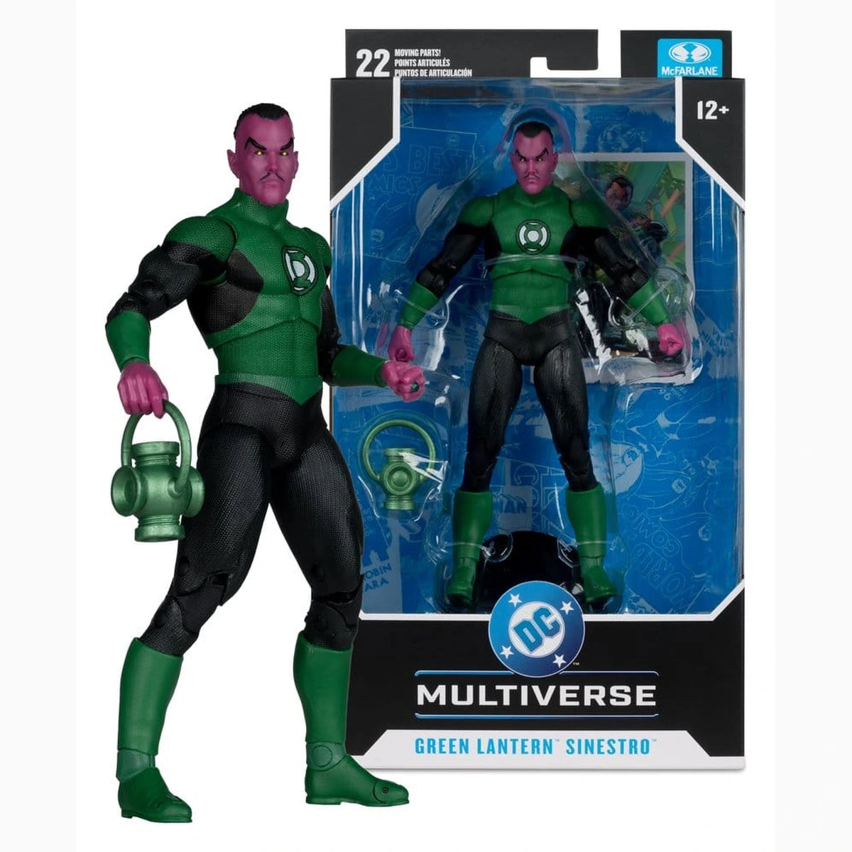DC Multiverse figurine Green Lantern Sinestro (Green Lantern Corps 1) 18 cm - Image 4