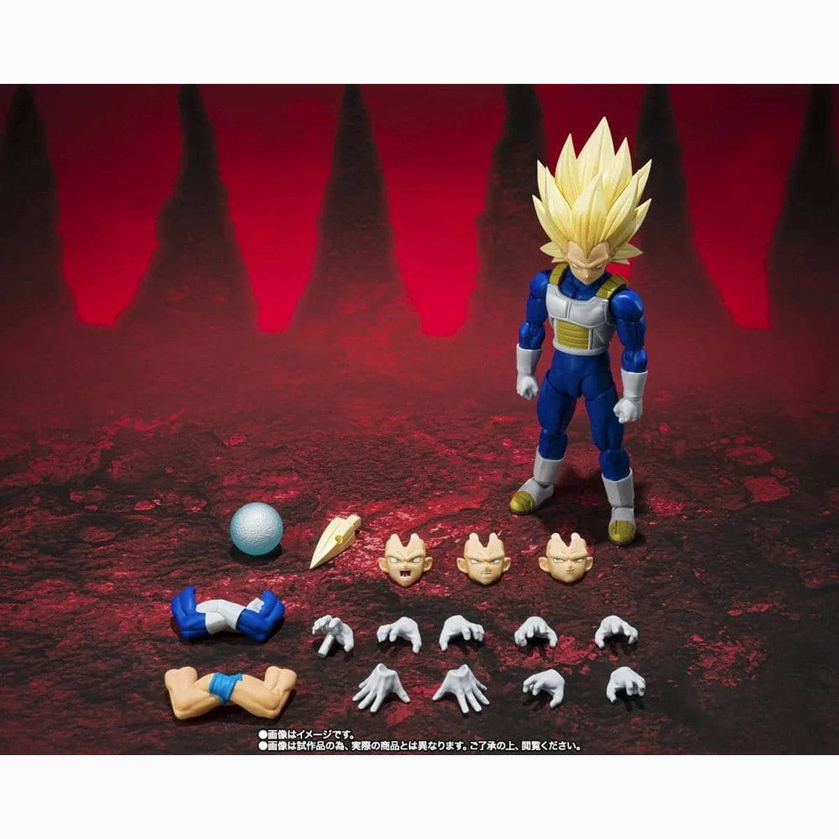 Dragon Ball Daima figurine S.H.Figuarts Super Saiyan 3 Vegeta 15 cm - Image 3