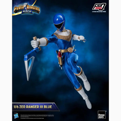 Power Rangers Zeo figurine FigZero 1/6 Ranger III Blue 30 cm - Image ajoutée 13