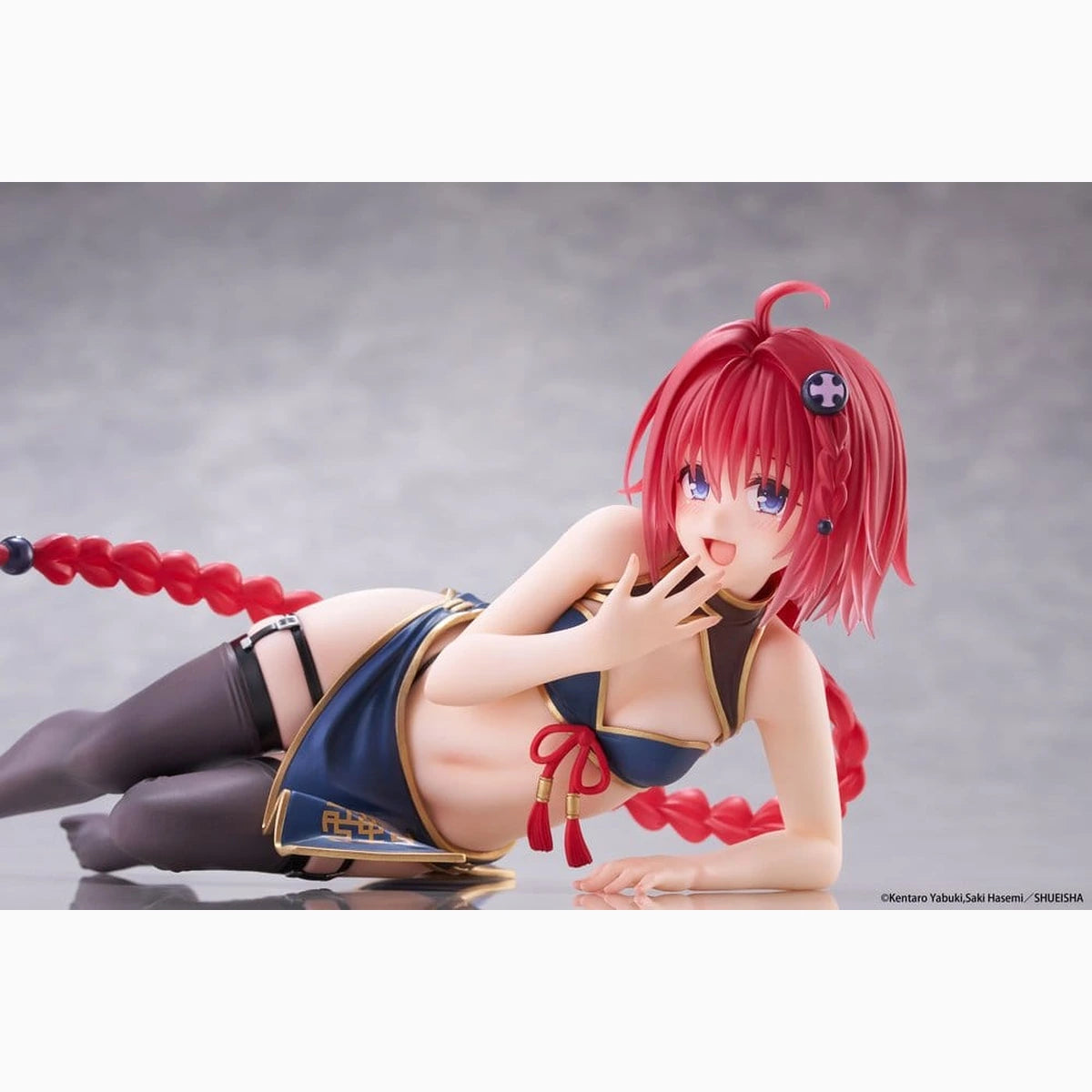To Love-Ru Darkness figurine PVC Desktop Cute Mea Kurosaki (Chinese Dress Ver.) 13 cm - Image 5