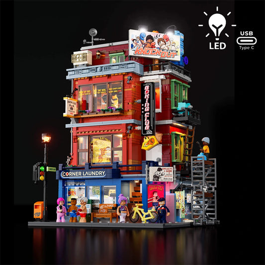 Lumibricks Street Fusion 19009 Boxing Club - Image 1