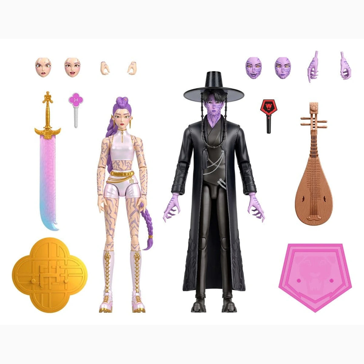 KPop Demon Hunters pack de 2 figurines Rumi & Jinu (Final Battle) 15 cm - Image 5