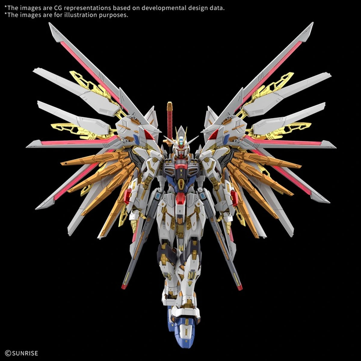 Gundam Gunpla MGEX 1/100 Mighty Strike Freedom Gundam - Image 3