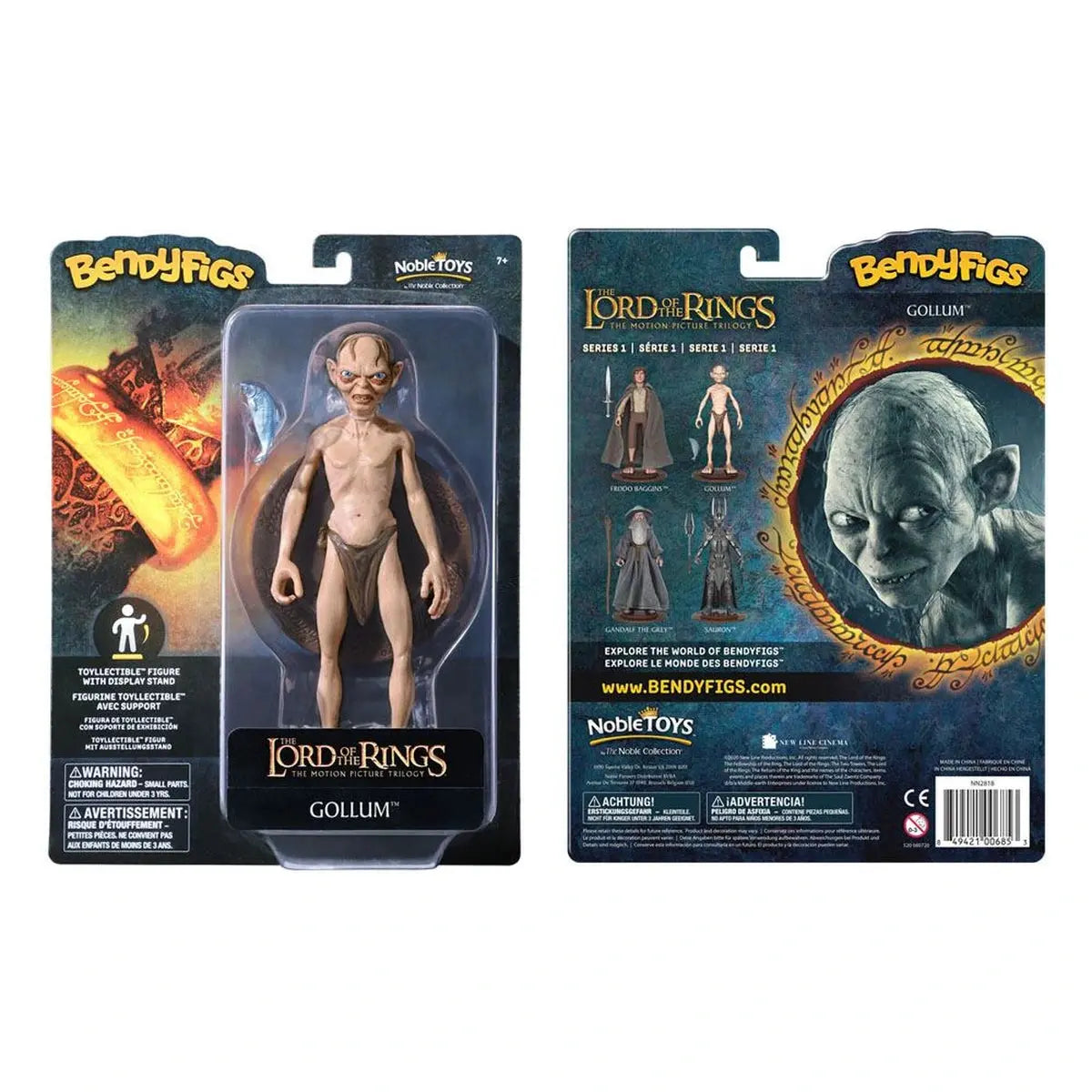 Le Seigneur des Anneaux figurine flexible Bendyfigs Gollum 19 cm - Image 4