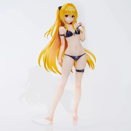 To Love Ru Darkness figurine PVC 1/4 Swimsuit Series Golden Darkness 39 cm - Image 1