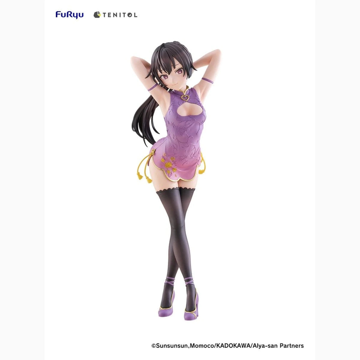 Alya Sometimes Hides Her Feelings in Russian figurine PVC Tenitol Tall Yuki Suou Cheongsam Ver. 28 cm - Image 1