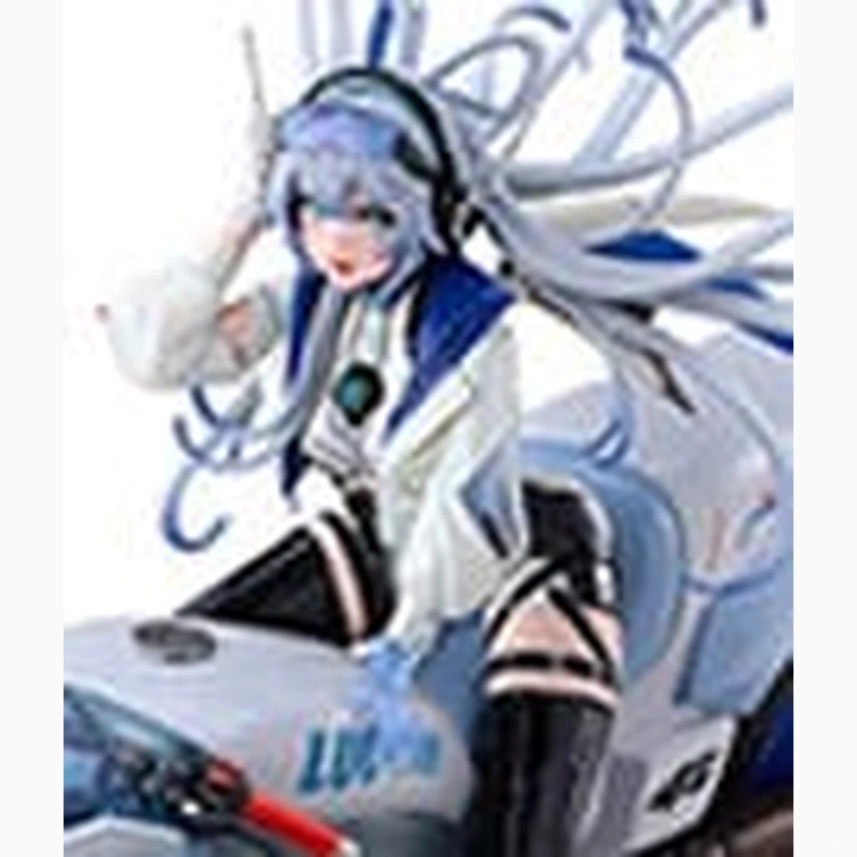 Vsinger statuette PVC 1/7 Vsinger Luo Tianyi Retro-Future Storm Driver Ver. 23 cm - Image 2