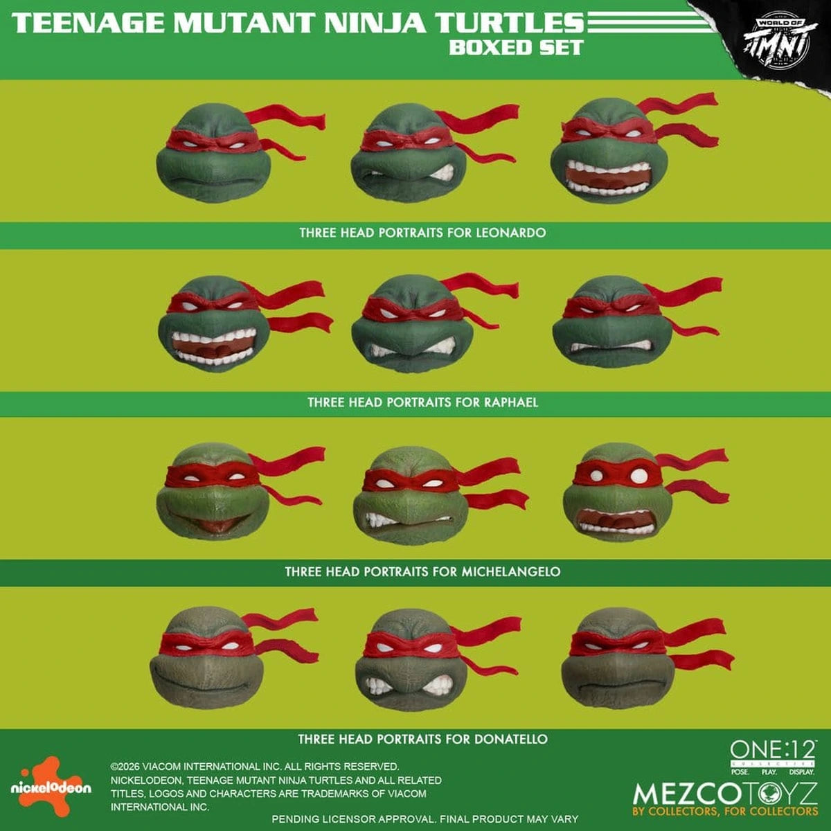 Tortues Ninja One:12 Collective figurines 1/12 Boxed Set 17 cm - Image 4