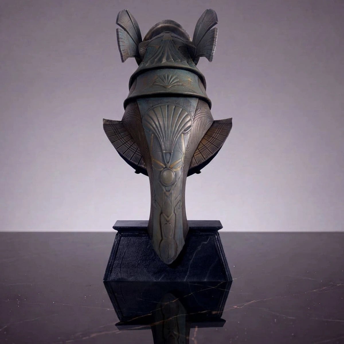 Stargate Desktop Replica réplique de casque Horus Guard Helmet 15 cm - Image 7