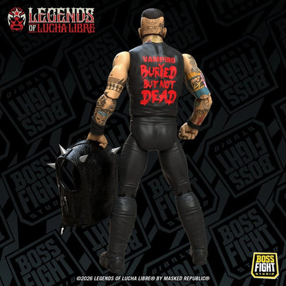 Legends of Lucha Libre Fanaticos figurine Vampiro Coffin Box Resurrected 15 cm - Image 3