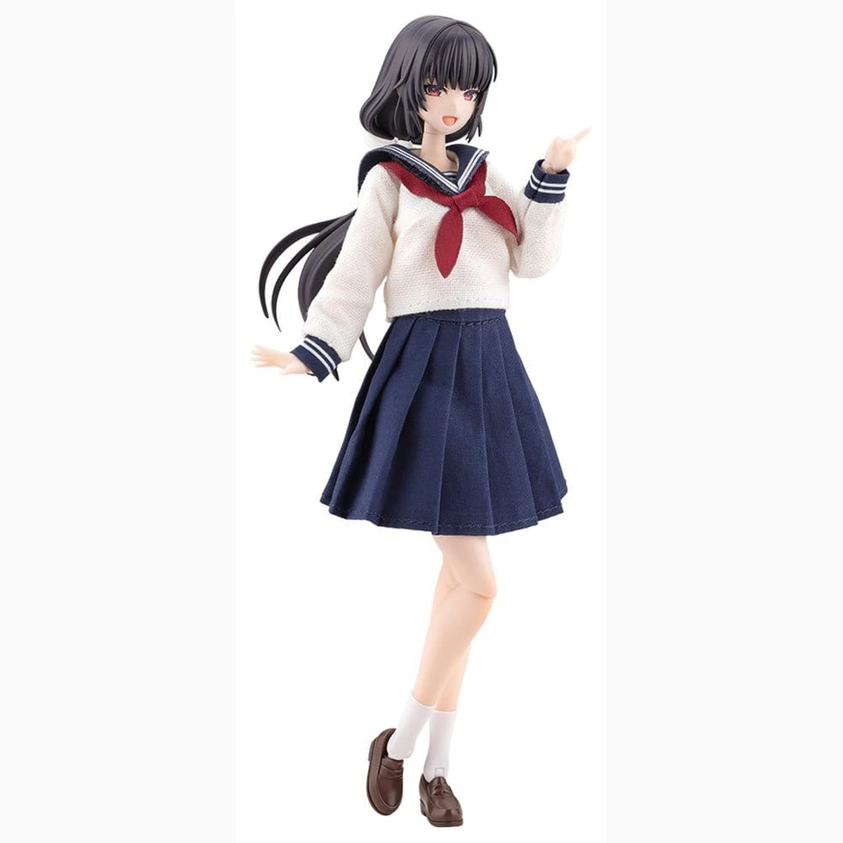 Sousaishojoteien Plastic Model Kit 1/10 Kiru Pla Kuon Yakushiji Touou High School Uniform 16 cm - Image 1