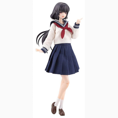 Sousaishojoteien Plastic Model Kit 1/10 Kiru Pla Kuon Yakushiji Touou High School Uniform 16 cm - Image 1