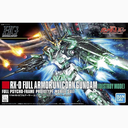 Gundam Gunpla HG 1/144 178 Full Armor Unicorn Gundam (Destroy Mode) - Image 2
