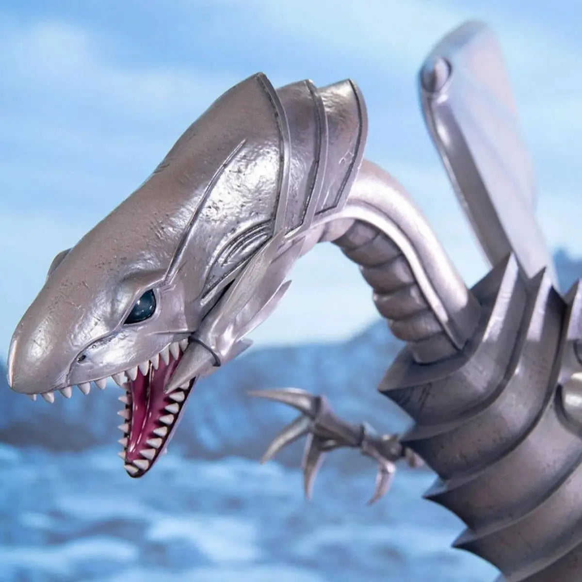 Yu-Gi-Oh! Statue Blue Eyes White Dragon Standard Edition White 35cm - Image 3