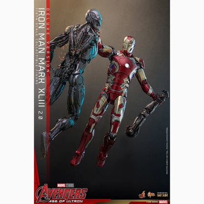 Avengers : L'Ère d'Ultron figurine Movie Masterpiece Diecast 1/6 Iron Man Mark XLIII (2.0) (Deluxe Version) 32 cm - Image 5