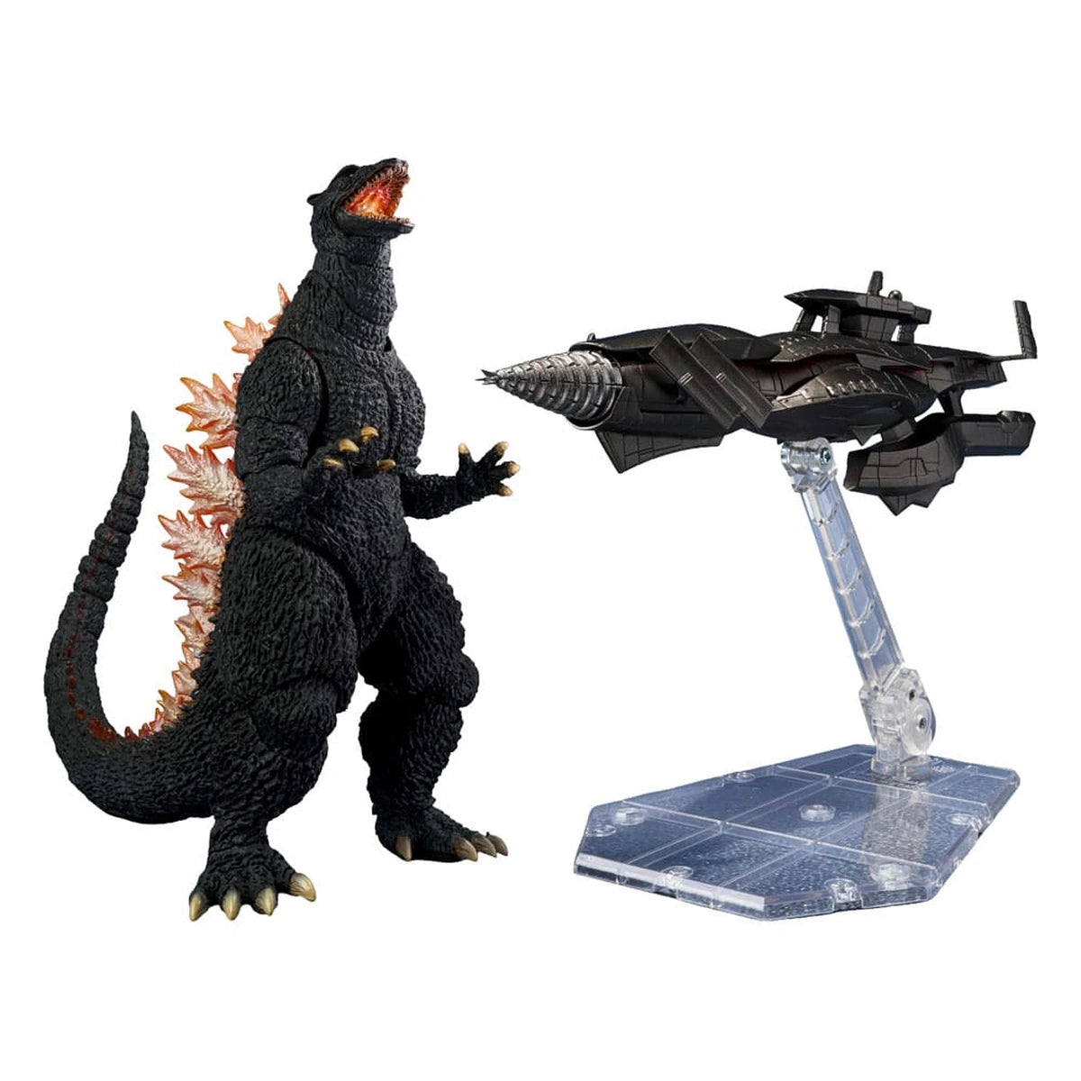 Godzilla: Final Wars figurine S.H.MonsterArts Godzilla Heat Ray Ver. vs. New Gotengo 16 cm - Image 1