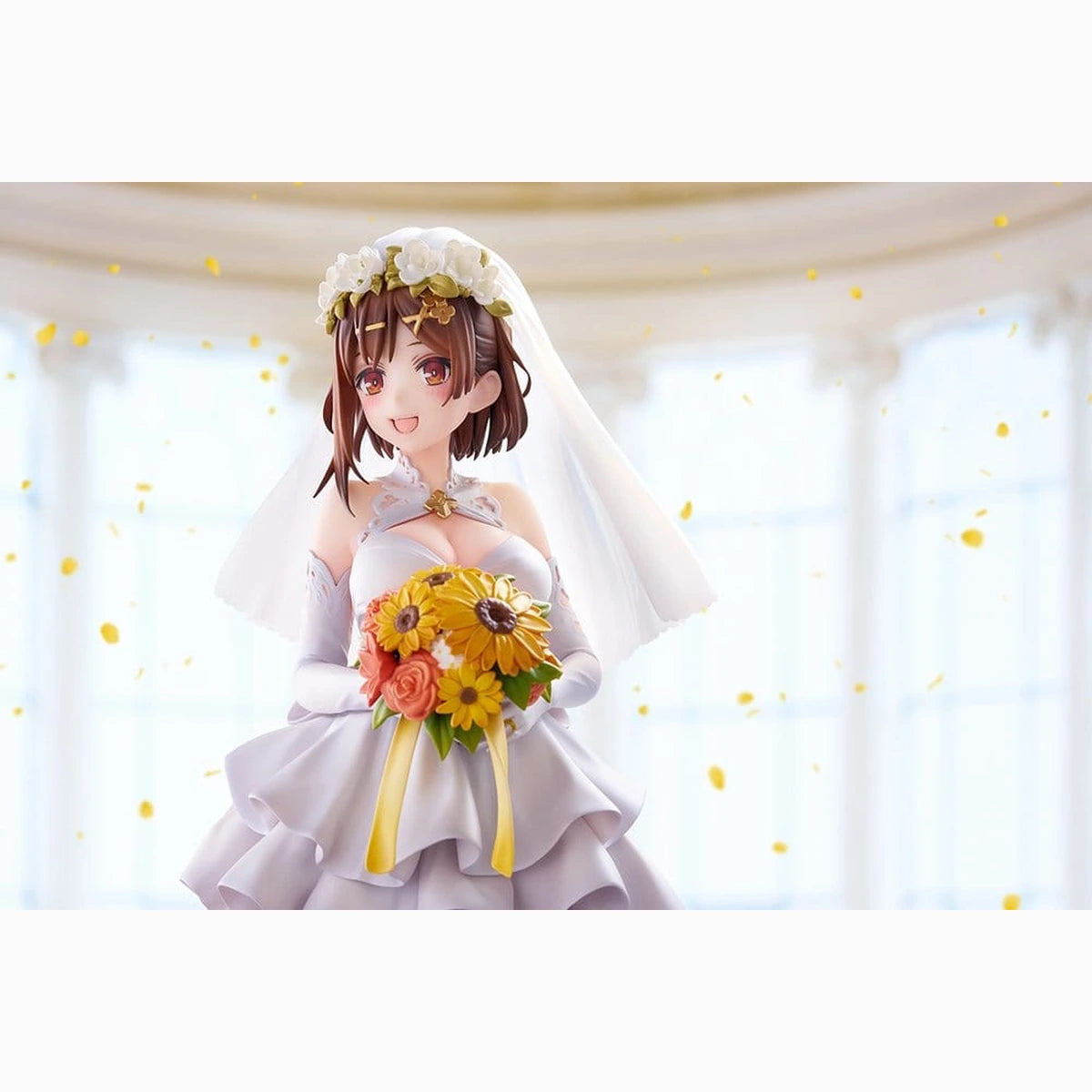 Atelier Ryza 3: Alchemist of the End & the Secret Key figurine PVC 1/7 Ryza (Reisalin Stout) Wedding Style 25 cm - Image 5