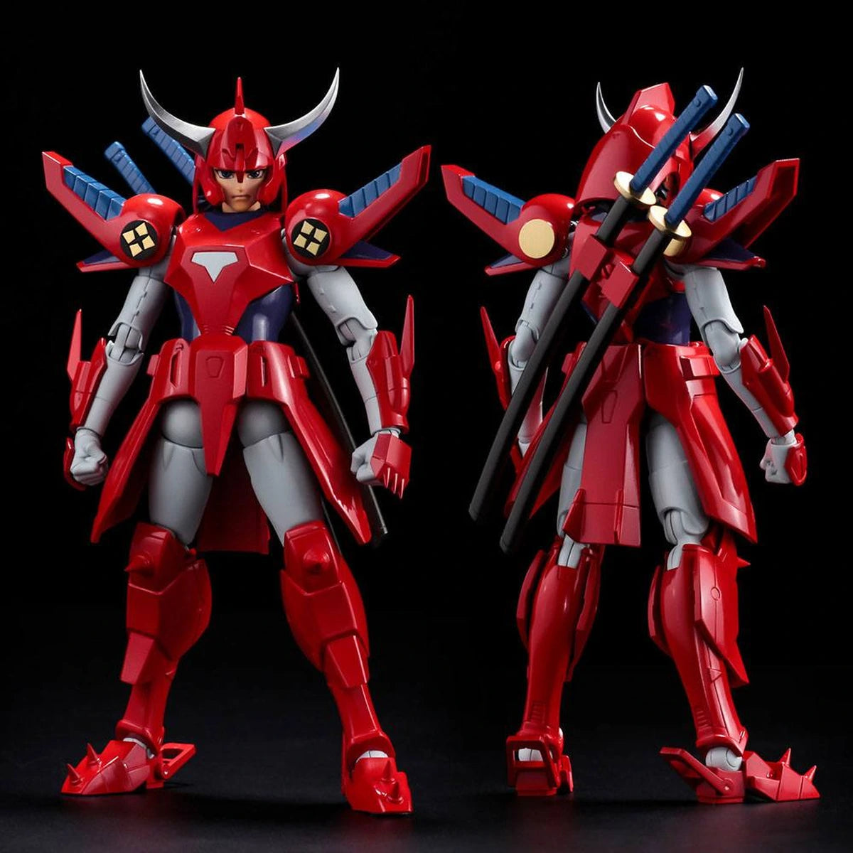 Chou-Dan-Kadou Yoroiden-Samurai Troopers figurine Rekka no Ryo 16 cm - Image 6