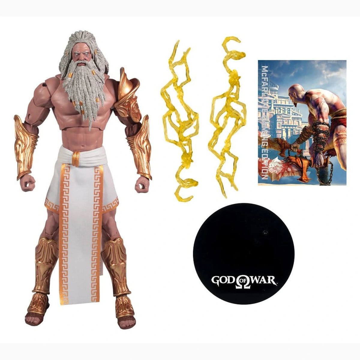 God of War McFarlane Gaming Edition figurine Zeus 18 cm - Image 2