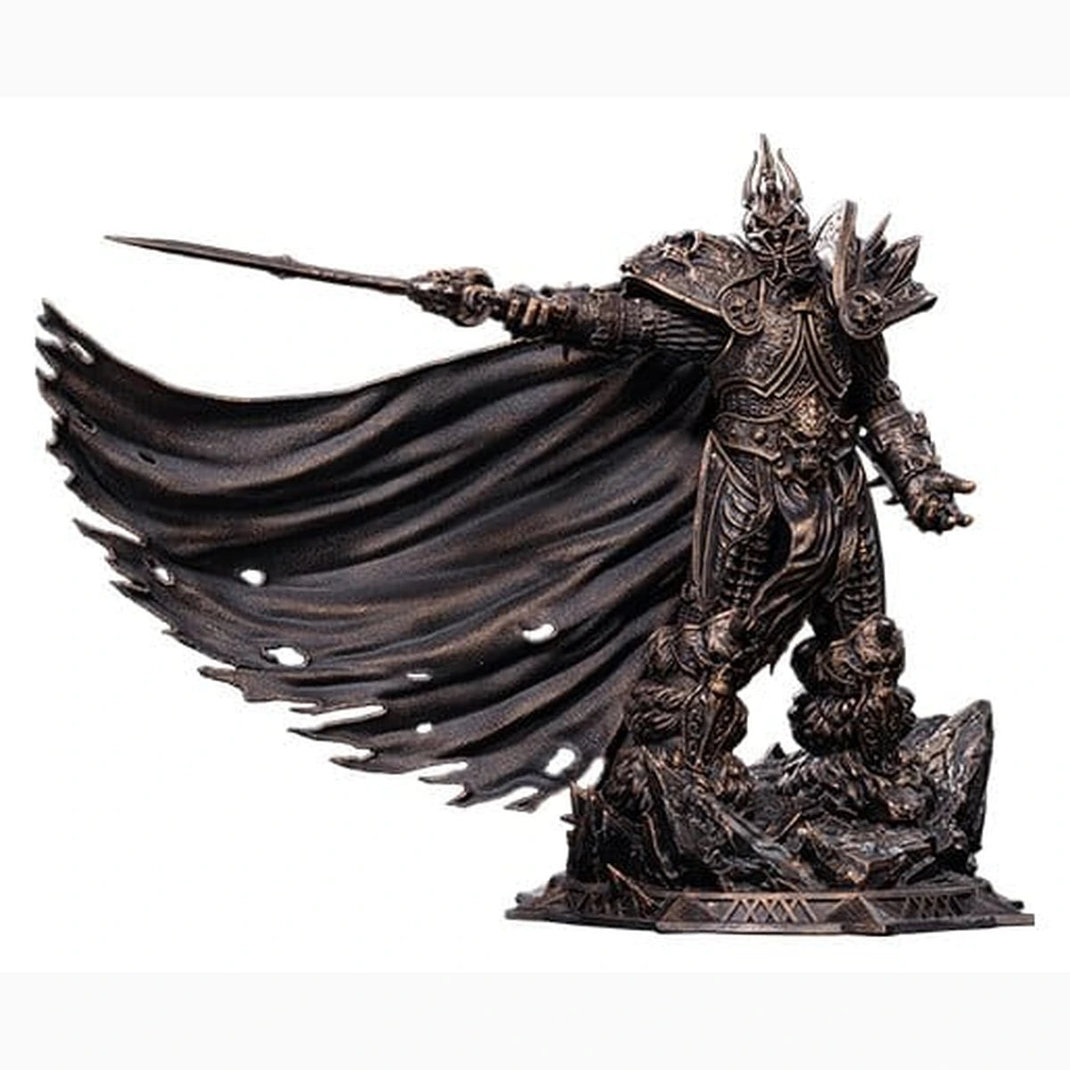 World of Warcraft statuette 1/10 The Lich King (Bronze-Colored Edition) 27 cm - Image 1