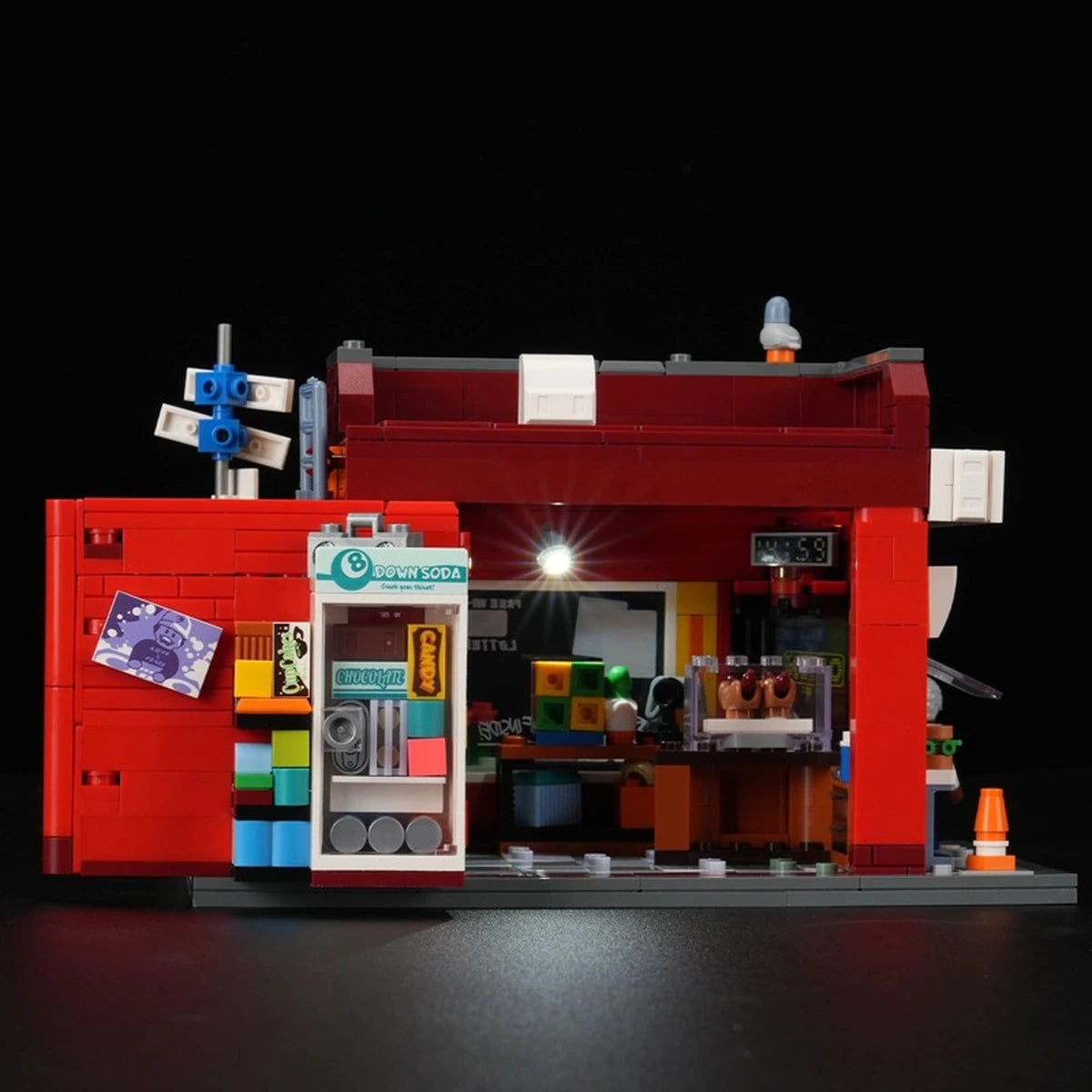 Lumibricks Street Fusion 19017 The Bodega 26 - Image 3