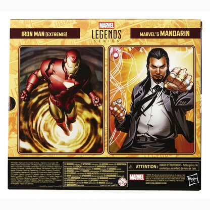Marvel Legends pack 2 figurines Iron Man (Extremis) & Marvel's Mandarin 15 cm - Image 3