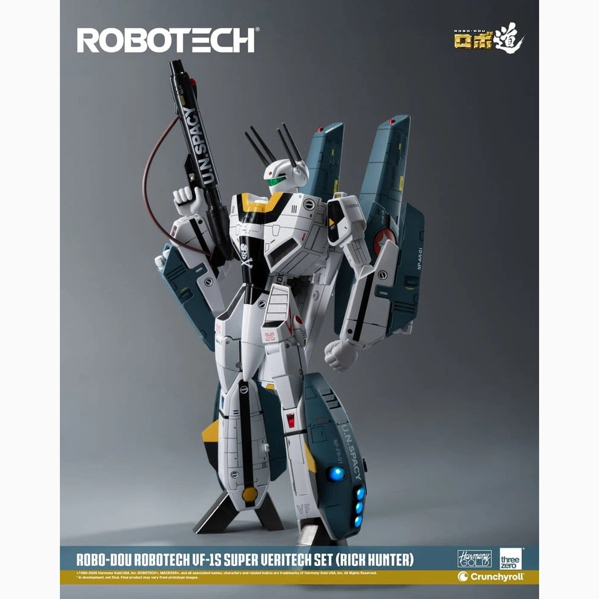 Robotech Robo-Dou figurine VF-1S Super Veritech Set (Rick Hunter) 20 cm - Image 5