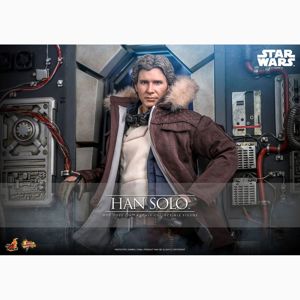 Star Wars Episode V figurine Movie Masterpiece 1/6 Han Solo 31 cm - Image 4