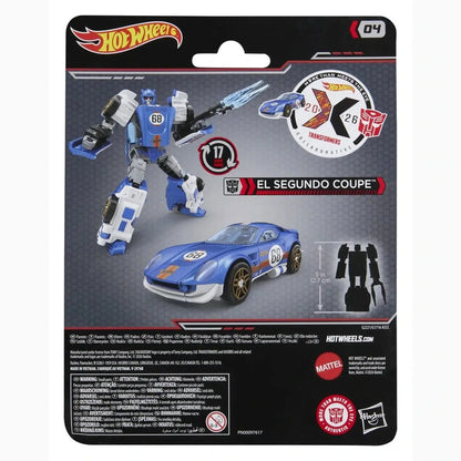 Transformers x Hot Wheels Collaborative Deluxe Class figurine El Segundo Coupe 13 cm - Image 3