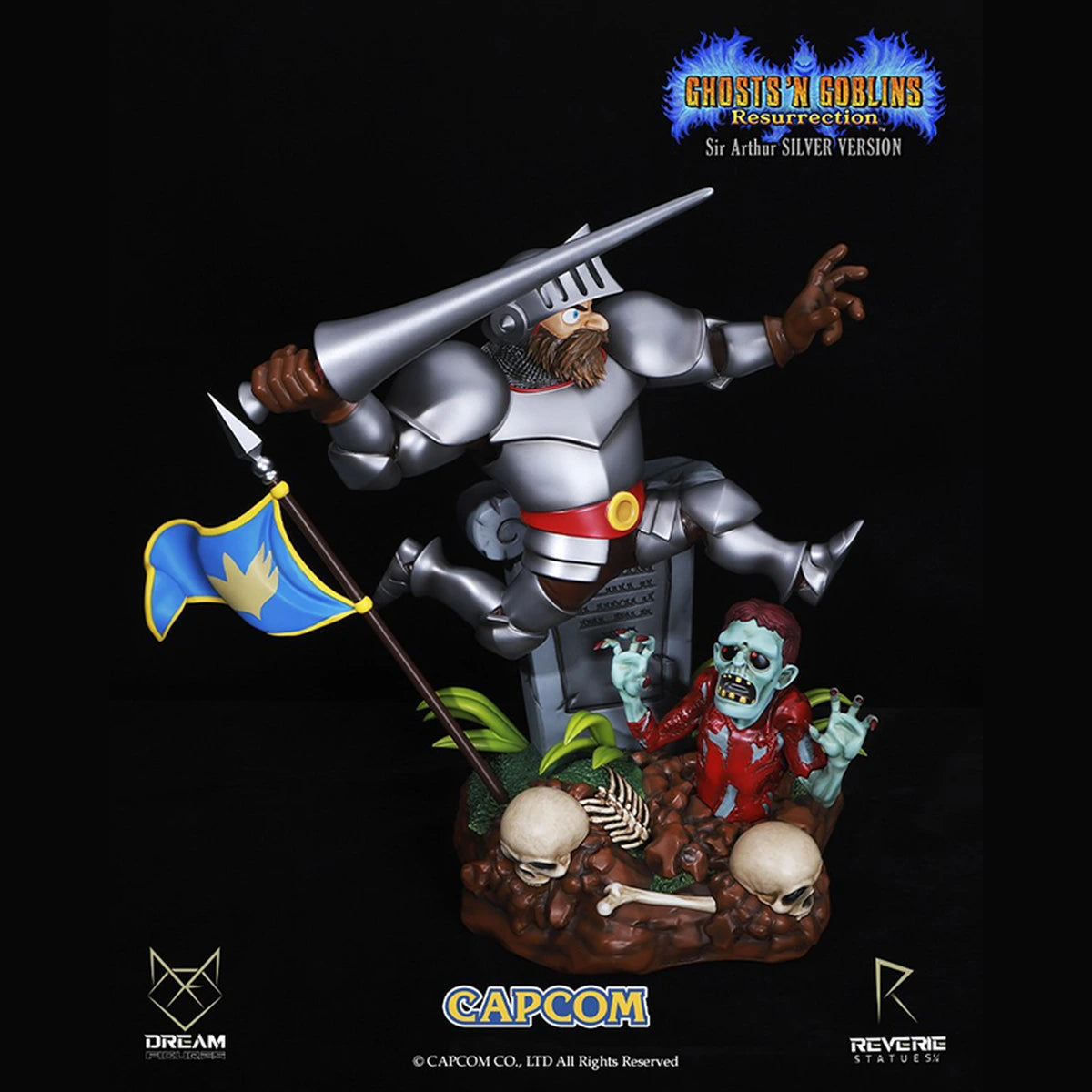 Ghost And Goblins Resurrection Sir Arthur Silver Version - Image 1