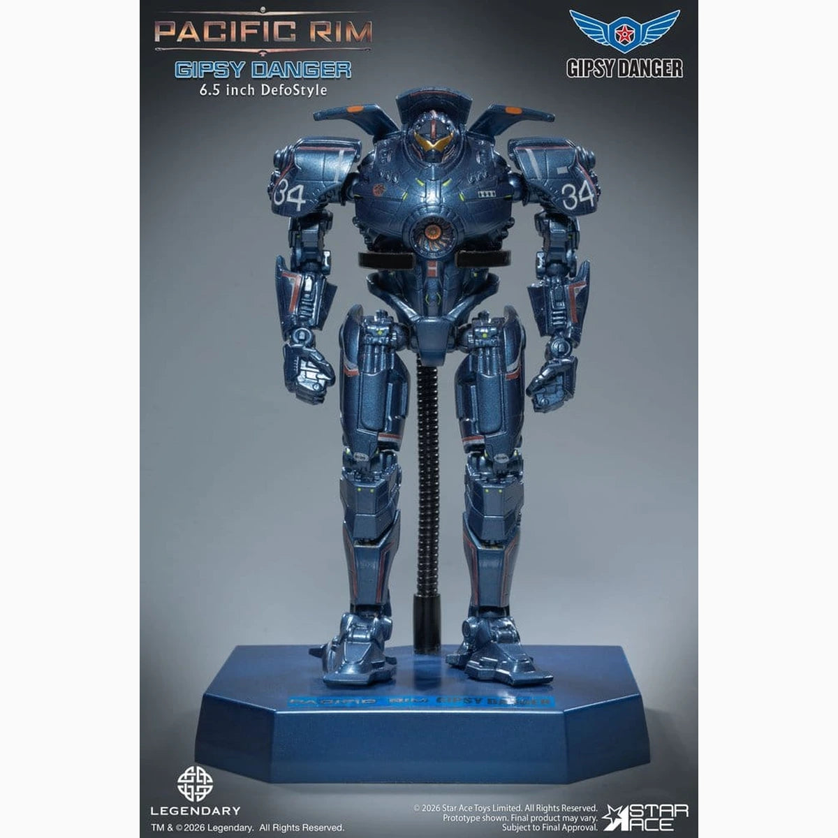 Pacific Rim DefoStyle Figurine pack de 2 Gipsy Danger &amp; Cherno Alpha DX 17 cm - Image 6