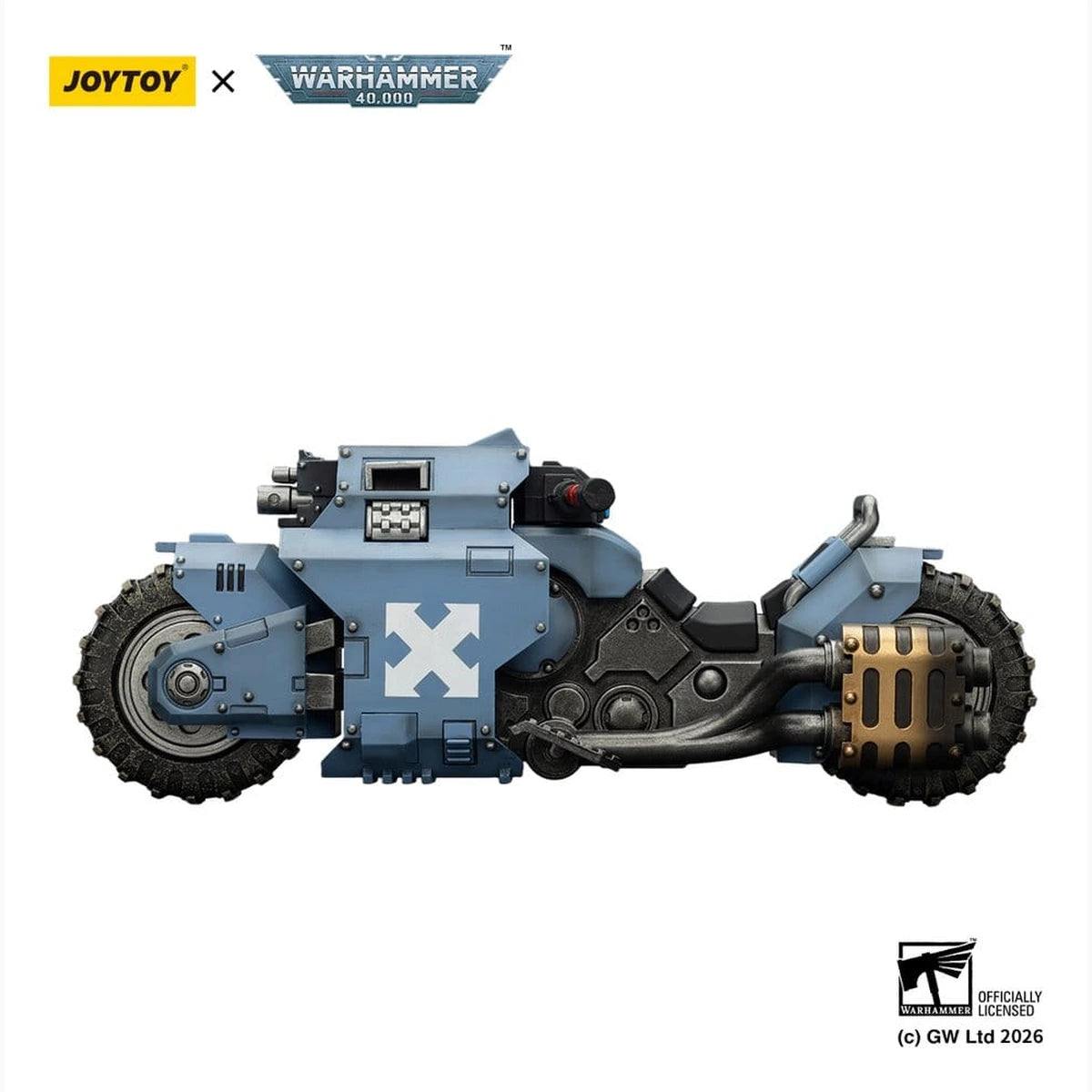 Warhammer 40,000 Raider-pattern Combat Bike Space Wolves with twin-linked bolt rifles 22 cm - Image 1