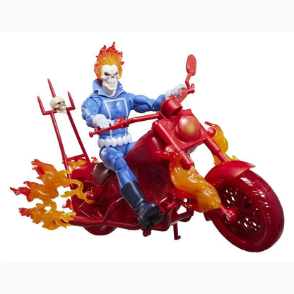 Ghost Rider Marvel Legends figurine Johnny Blaze with Motorcycle 15 cm - Image 3