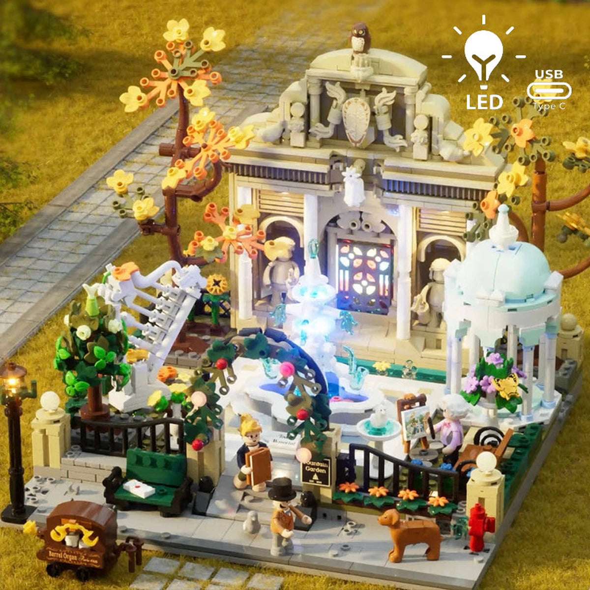 Lumibricks Town Life 15012 Pocket Garden - Image 1