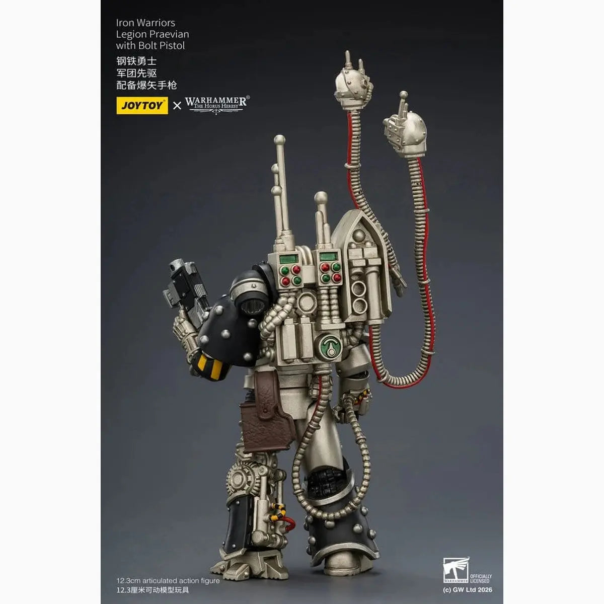 Warhammer The Horus Heresy figurine Iron Warriors Legion Praevian 12 cm - Image 5