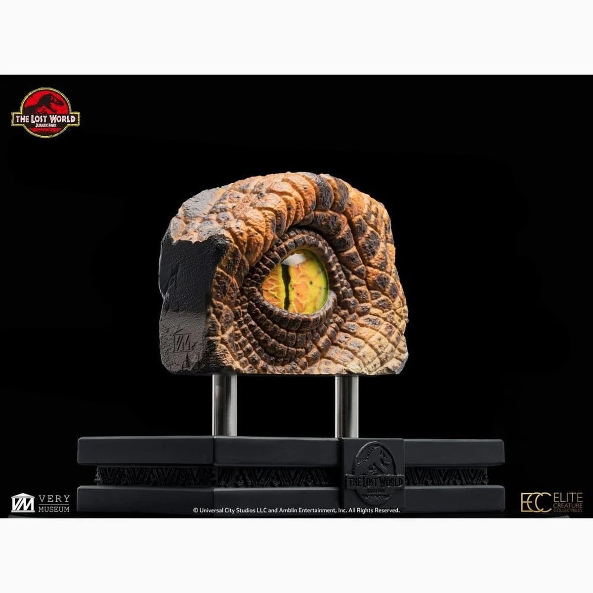 The Lost World: Jurassic Park réplique Male Velociraptor Eye Prop 23 cm - Image 6
