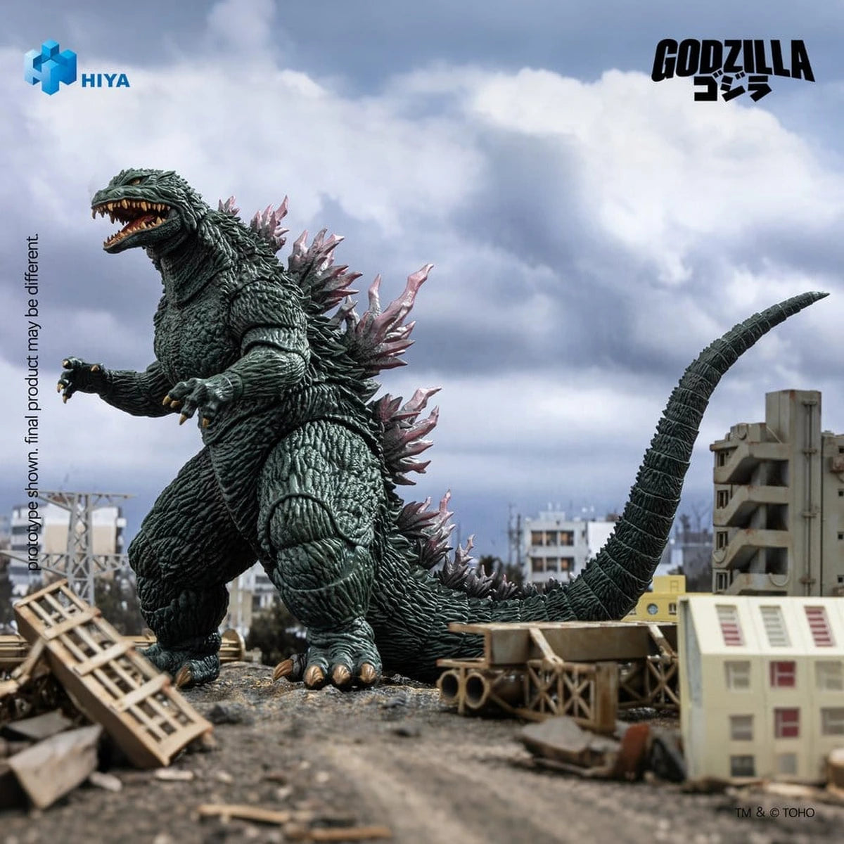 Godzilla vs. Megaguirus (2000) Exquisite Basic Series Figurine Godzilla 18cm - Image 5