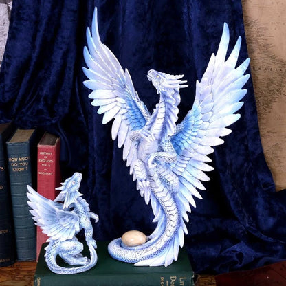 Dragons Statue Adult Silver Dragon 31,5Cm - Image 3